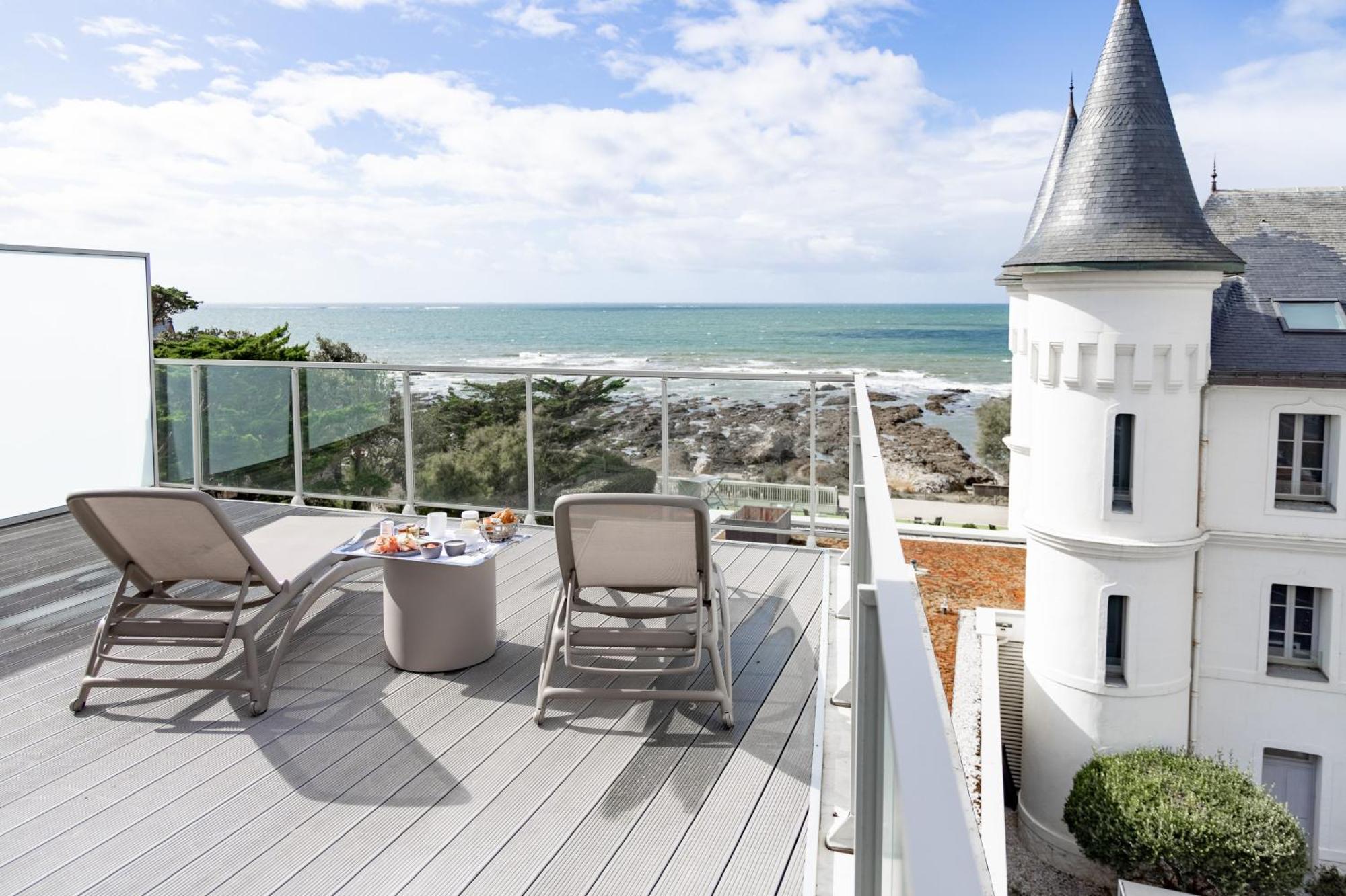 Hotel Chateau Des Tourelles - Relais Thalasso & Spa بورنيشّيه المظهر الخارجي الصورة