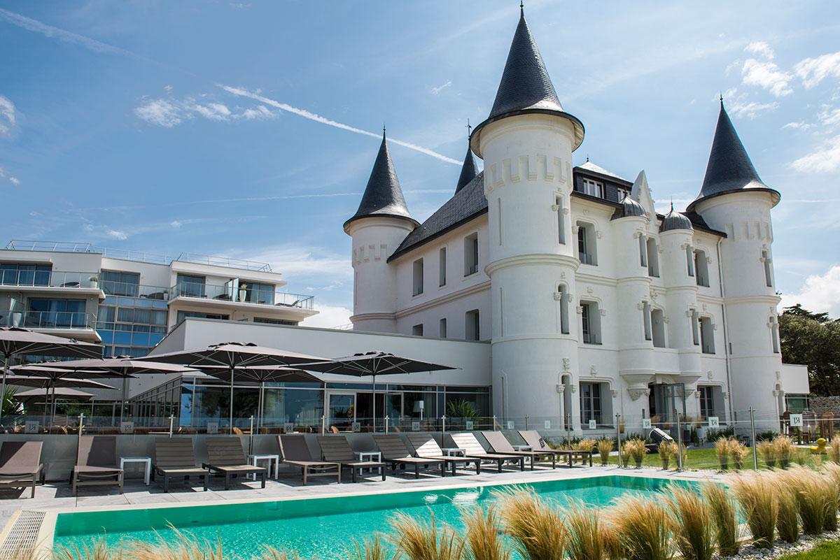 Hotel Chateau Des Tourelles - Relais Thalasso & Spa بورنيشّيه المظهر الخارجي الصورة