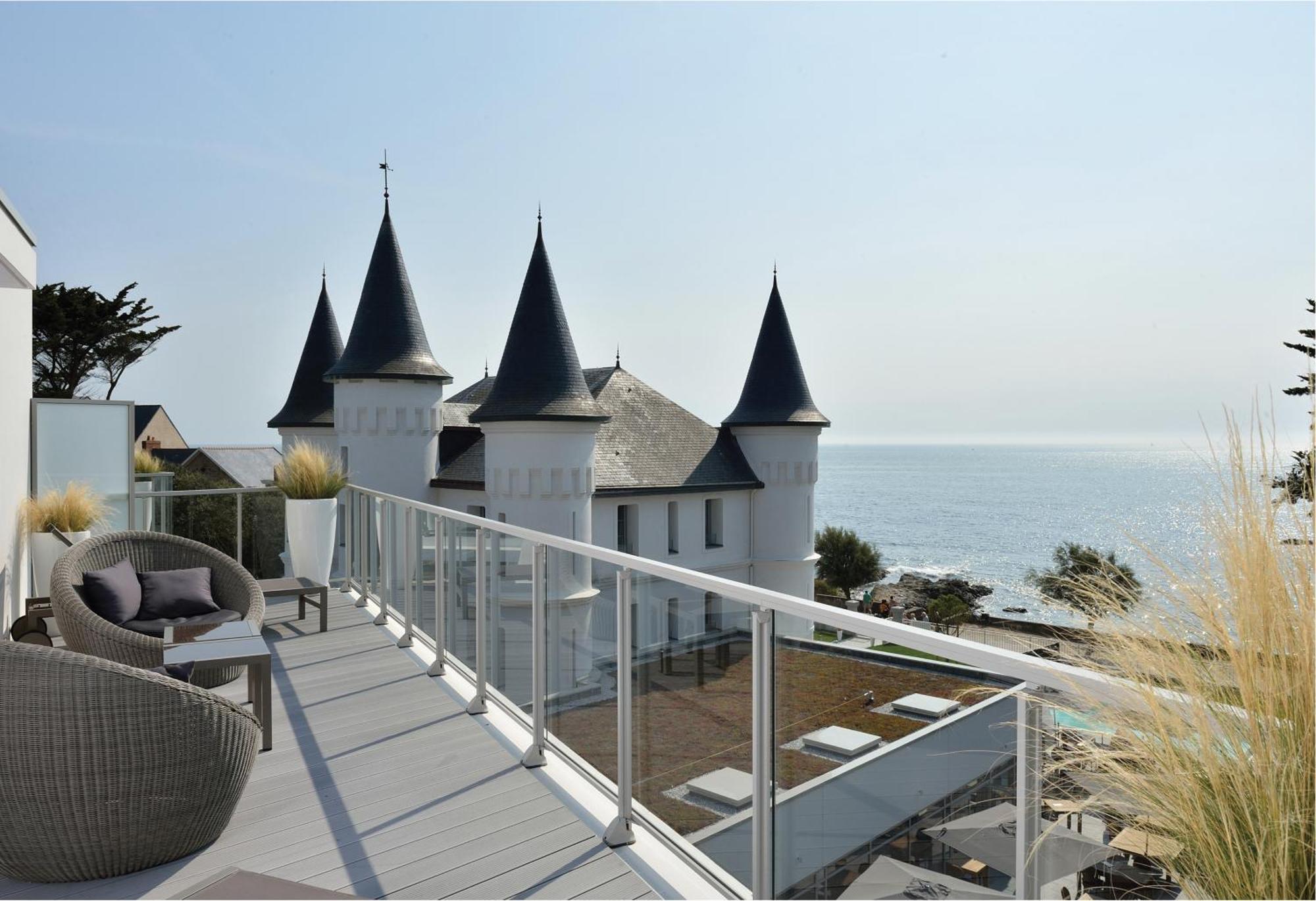 Hotel Chateau Des Tourelles - Relais Thalasso & Spa بورنيشّيه المظهر الخارجي الصورة